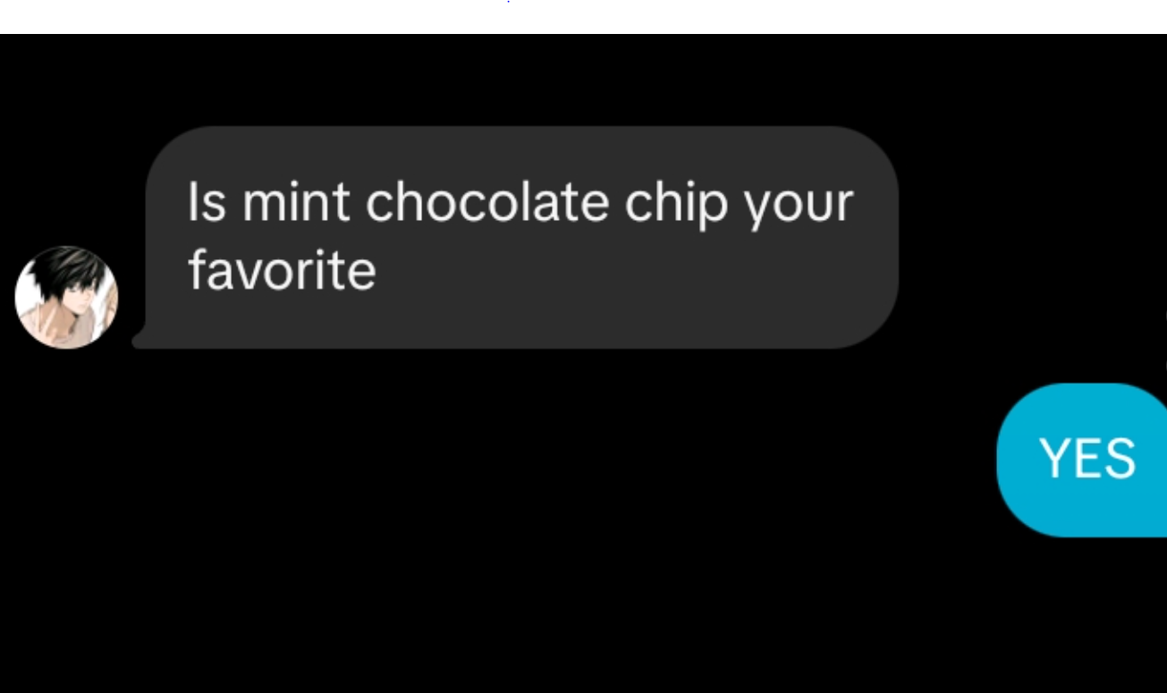 Mint chocolate favorite